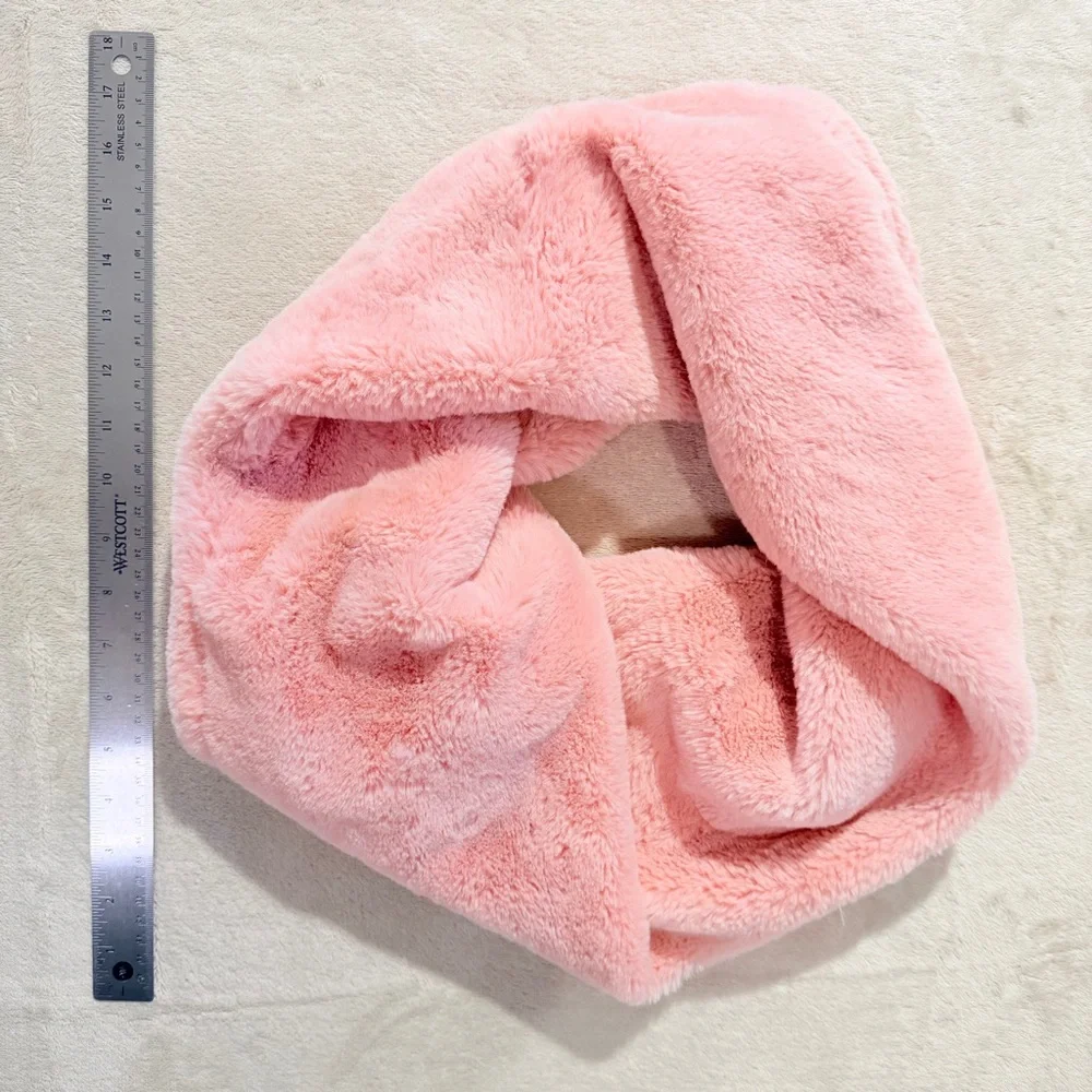 The Children’s‎ Place Infinity Soft Pink Faux Fur Girls Scarf